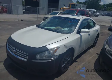 2014 Nissan Maxima 3.5 S z USA, uszkodzony, nr VIN 1N4AA5AP8EC471433